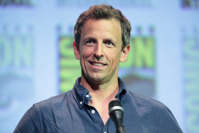 By Gage Skidmore from Peoria, AZ, United States of America (Seth Meyers) [CC BY-SA 2.0 (httpscreativecommons.orglicensesby-sa2.0)], via Wikimedia Commons